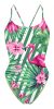 Tie Back Pink Flamingo Swimsuit Scullingsscullings